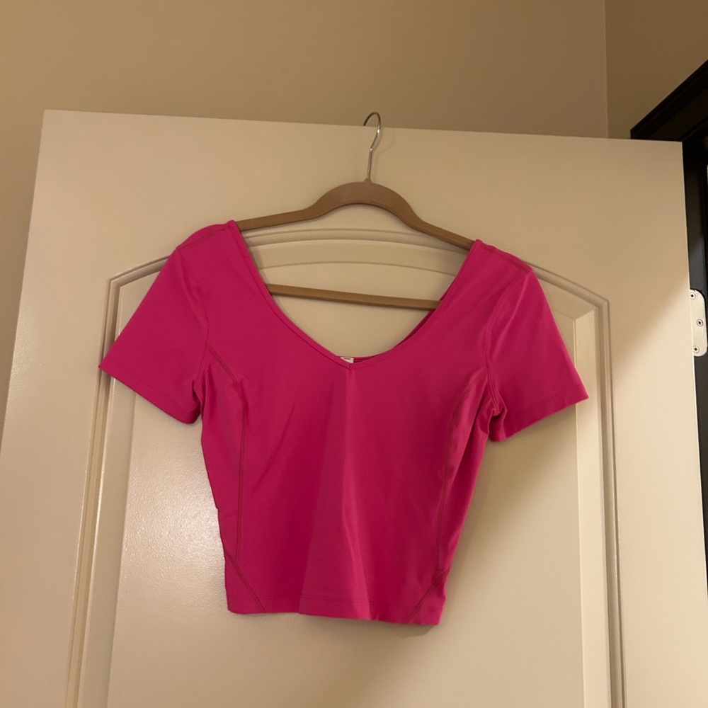 Lululemon Pink Align Top (Size 6) - NEVER WORN